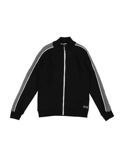 Paolo Pecora Kids' Sweatshirts In Black