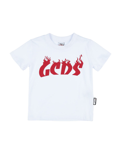 Gcds Mini Kids' T-shirts In White