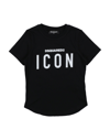 Dsquared2 T-shirts In Black