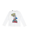 DOLCE & GABBANA DOLCE & GABBANA NEWBORN GIRL T-SHIRT WHITE SIZE 3 COTTON,12585264OF 8