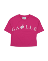 Gaëlle X Lotto Leggenda Kids' T-shirts In Pink