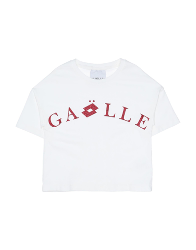 Gaëlle X Lotto Leggenda Kids' T-shirts In White