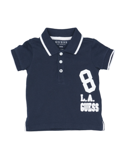 Guess Kids' Polo Shirts In Blue