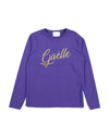 Gaelle Paris T-shirts In Purple