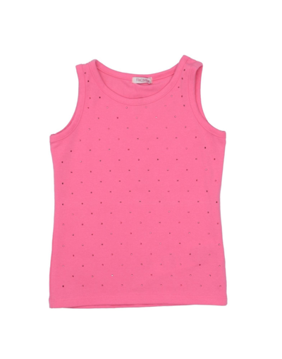 Fracomina Mini Kids' T-shirts In Pink