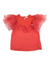 Elisabetta Franchi Kids' T-shirts In Orange