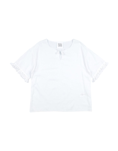 Douuod Kids' Blouses In White