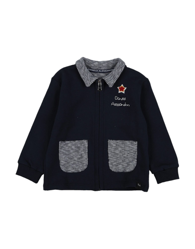 Daniele Alessandrini Babies' Sweatshirts In Blue