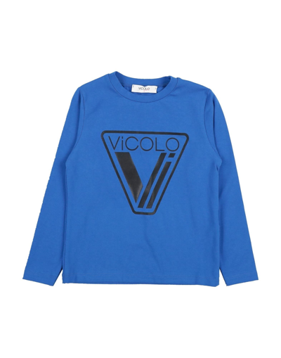 Vicolo Babies' T-shirts In Blue