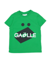 Gaëlle X Lotto Leggenda Kids' T-shirts In Green
