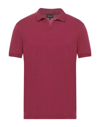 Giorgio Armani Polo Shirts In Purple