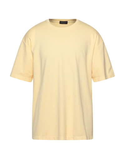 Roberto Collina T-shirts In Yellow