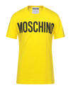 Moschino T-shirts In Yellow