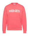 Kenzo Sweatshirts In Coral