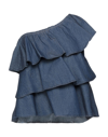 Kaos Jeans Tops In Blue