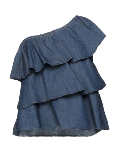 Kaos Jeans Tops In Blue
