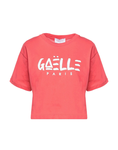 Gaelle Paris T-shirts In Red