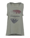 Blauer Tank Tops In Green