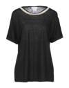 Gran Sasso T-shirts In Black
