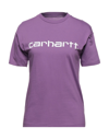 Carhartt T-shirts In Purple