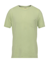 Massimo Alba T-shirts In Light Green
