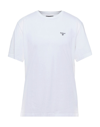 Barbour T-shirts In White