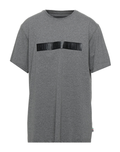 Philipp Plein T-shirts In Grey