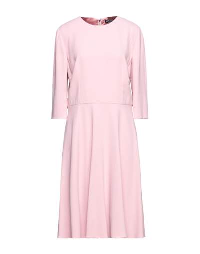 Dolce & Gabbana Midi Dresses In Pink
