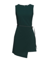 Patrizia Pepe Short Dresses In Green