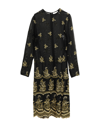 Chloé Midi Dresses In Black