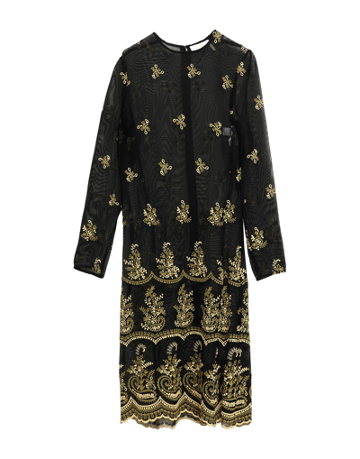 Chloé Midi Dresses In Black