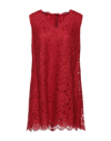 Dolce & Gabbana Short Dresses In Red
