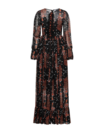 Alberta Tanzini Long Dresses In Black