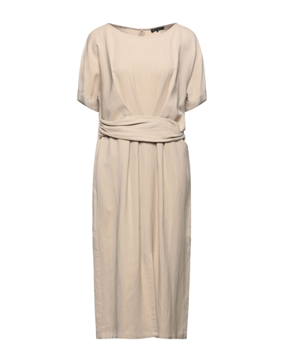 Antonelli Midi Dresses In Beige
