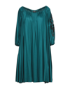 Byblos Short Dresses In Deep Jade