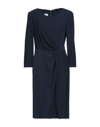 Armani Collezioni Short Dresses In Dark Blue