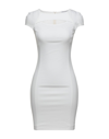 Patrizia Pepe Short Dresses In White