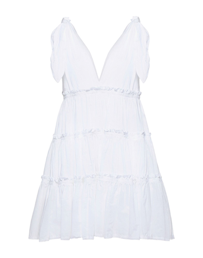Alessia Santi Short Dresses In White