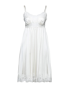 Dolce & Gabbana Short Dresses In White