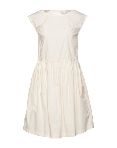 Woolrich Short Dresses In Ivory