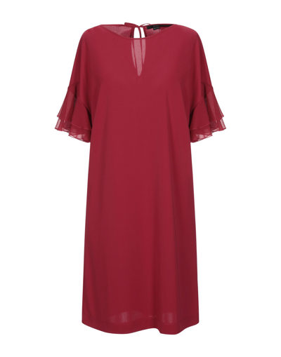 Seventy Sergio Tegon Midi Dresses In Red