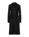 Maliparmi Malìparmi Woman Midi Dress Black Size 6 Acetate, Viscose