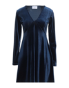 Berna Short Dresses In Dark Blue