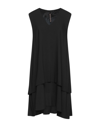 Manila Grace Midi Dresses In Black