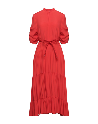 Beatrice B Beatrice.b Midi Dresses In Red