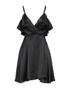 John Richmond Short Dresses In Black