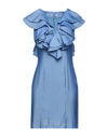 Jijil Short Dresses In Azure