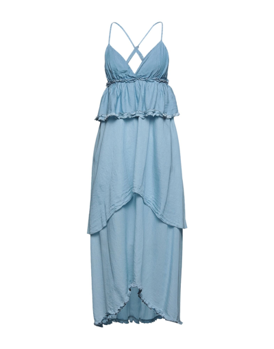 Pinko Midi Dresses In Blue