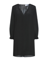 Soallure Short Dresses In Black
