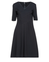 Emporio Armani Midi Dresses In Dark Blue